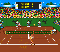 International Tennis Tour (Europe) In game screenshot